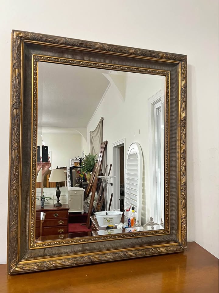 Ornate Gold Frame Mirror