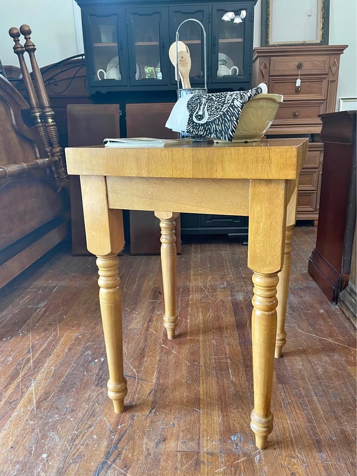Wooden Butcher Block/Kitchen Island