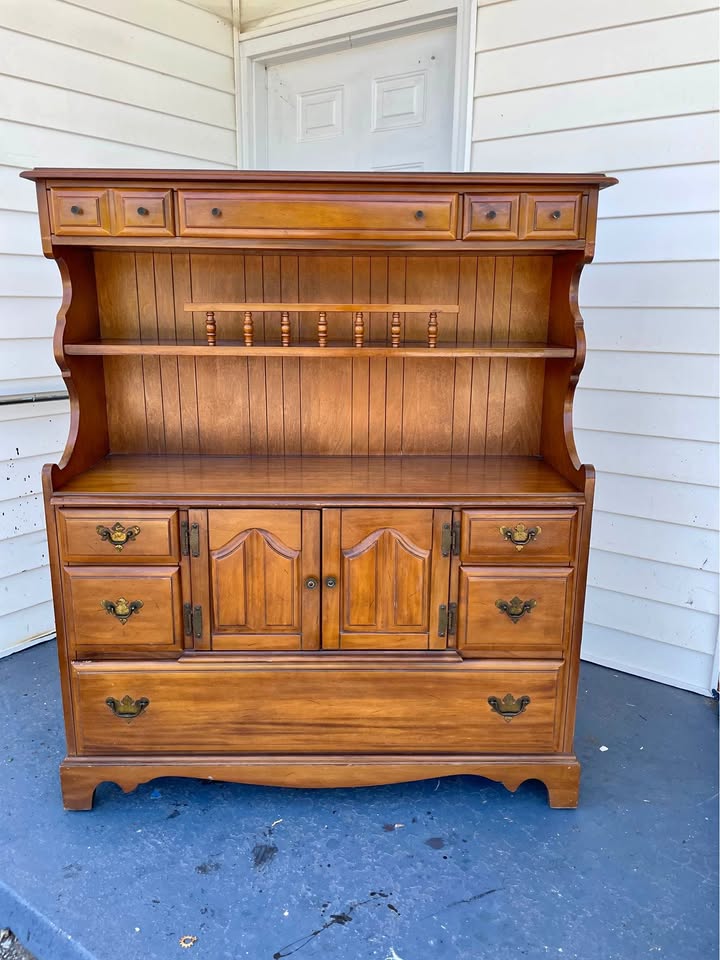 Vintage Wooden Hutch