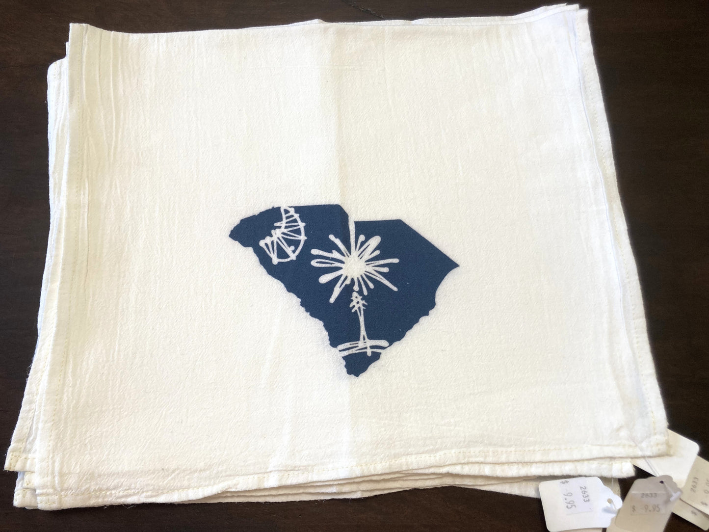 Cotton Tea Towel - South Carolina Design