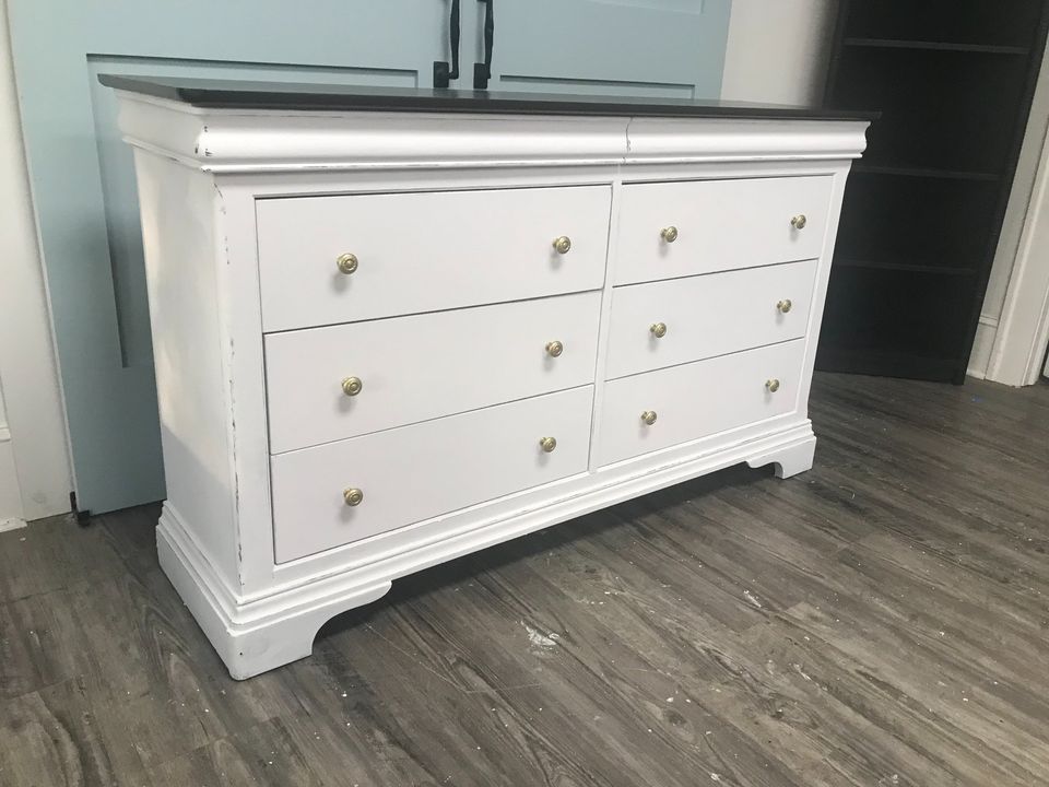 Painted Tall Dresser