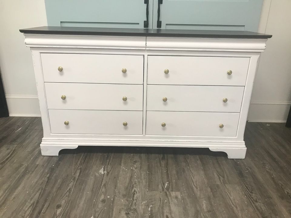 Painted Tall Dresser