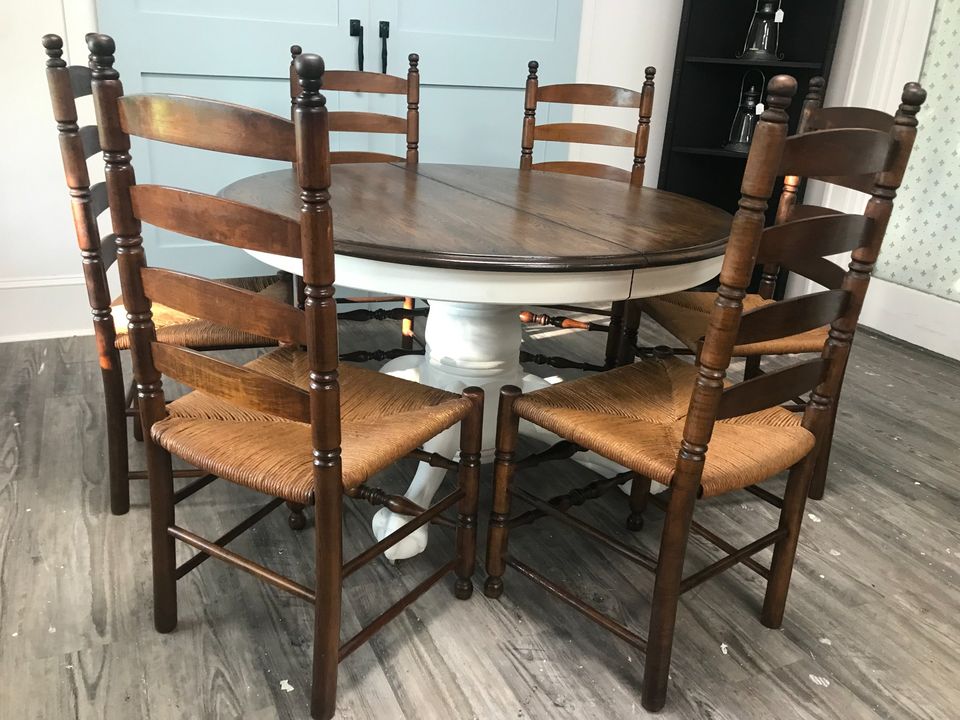 Farmhouse Table and 6 Chairs