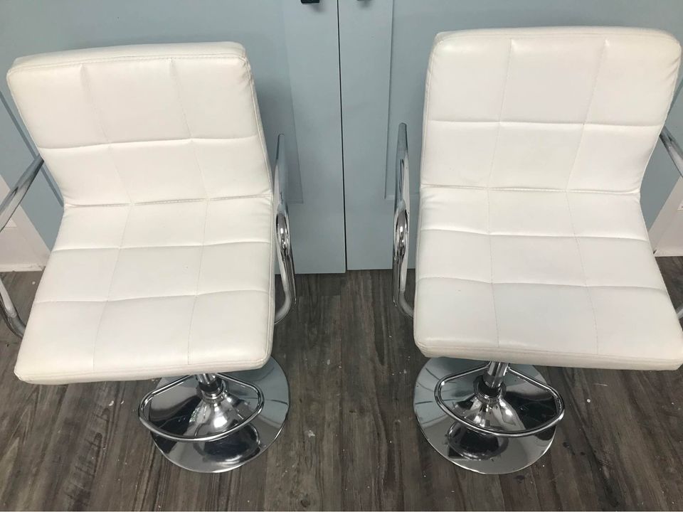 Pair of Adjustable Bar Stools