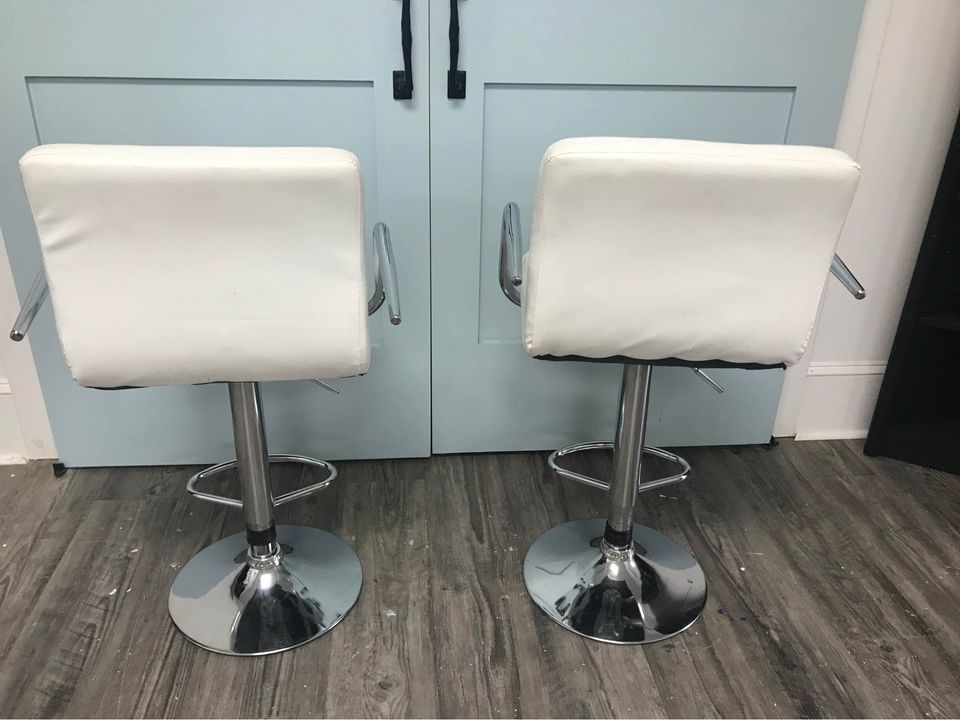 Pair of Adjustable Bar Stools