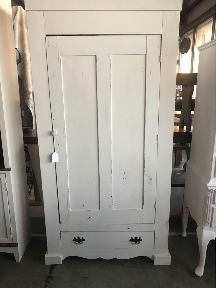 Vintage Primitive Pantry/Storage Cabinet