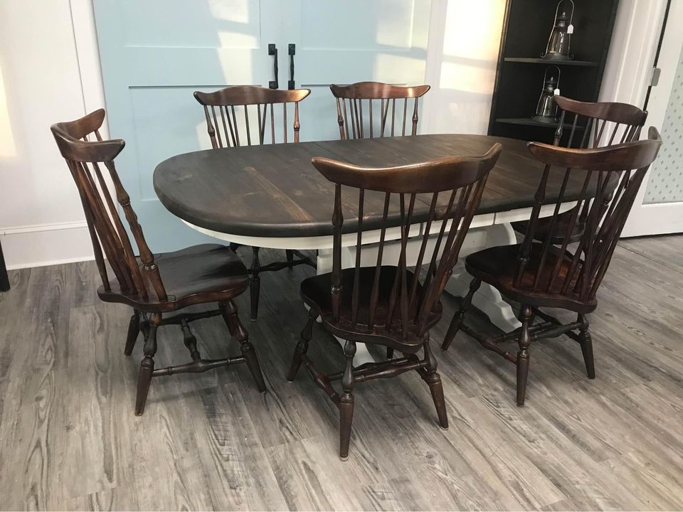 Farmhouse Table and 6 Chairs