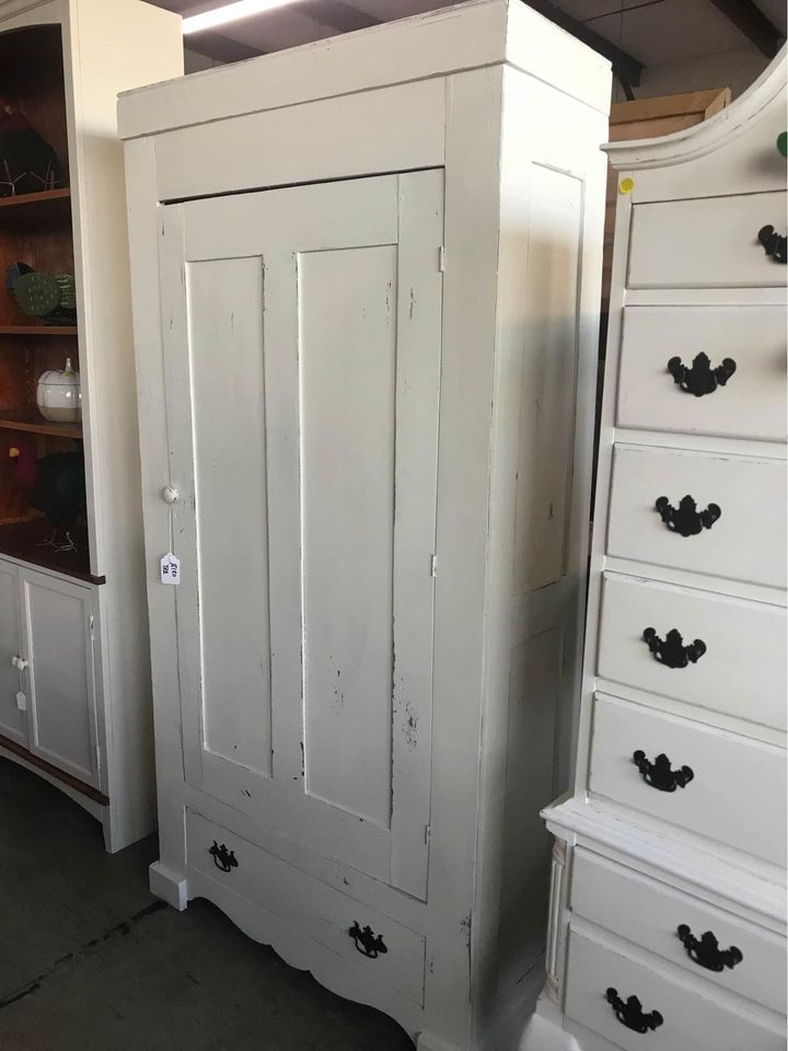 Vintage Primitive Pantry/Storage Cabinet