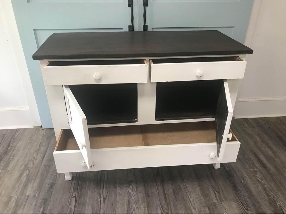 Solid Wood Buffet Sideboard