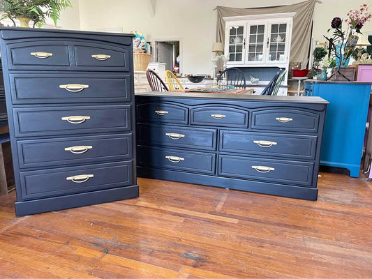 Long Dresser and Tall Chest