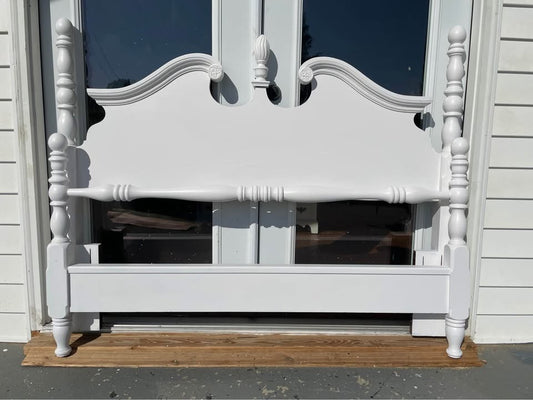 Solid Wood Full or Queen Sized Bed