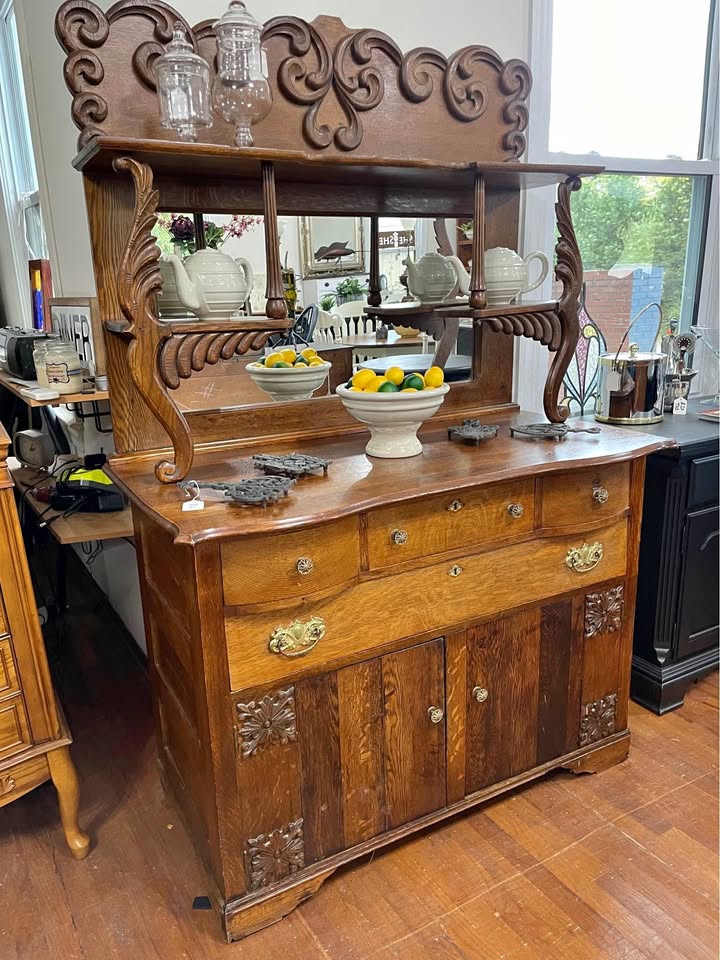 Vintage Oak Buffet