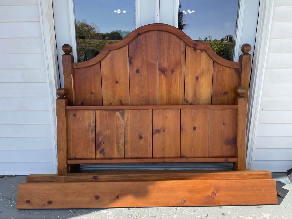 Handcrafted Queen Bed