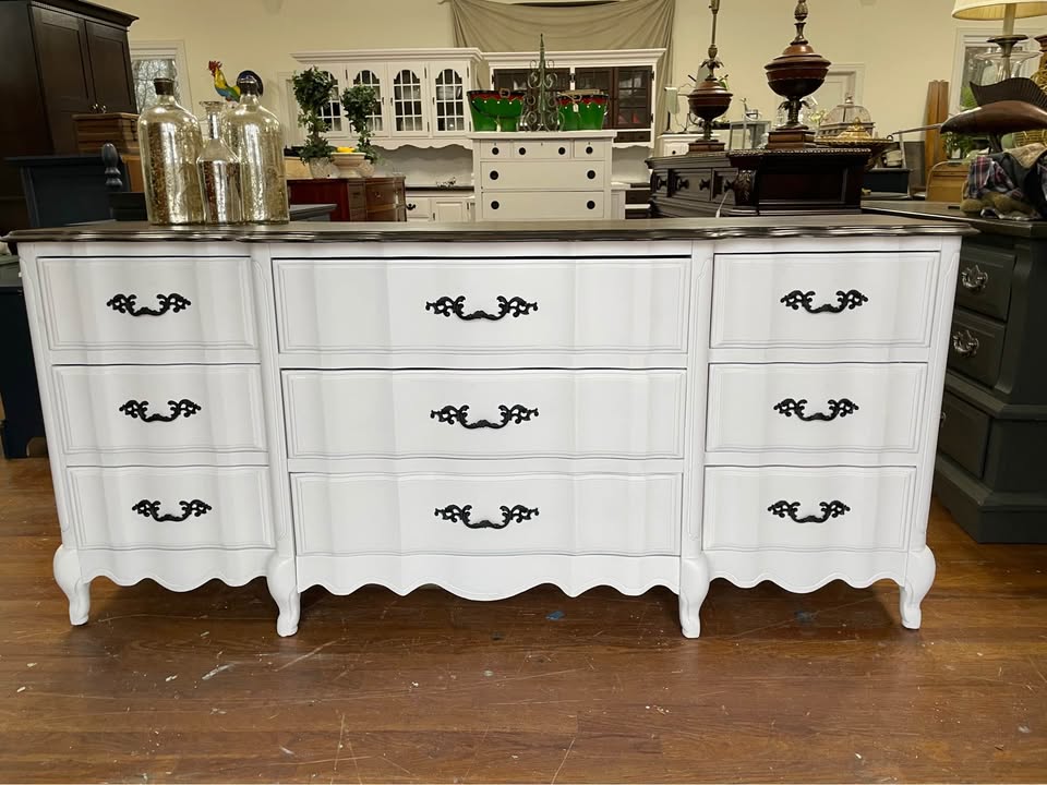 Bassett French Provincial Long Dresser