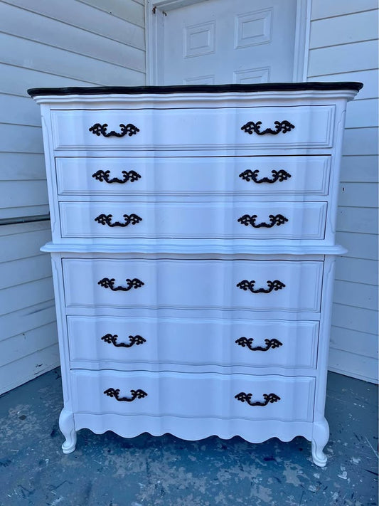 Bassett French Provincial Tall Chest