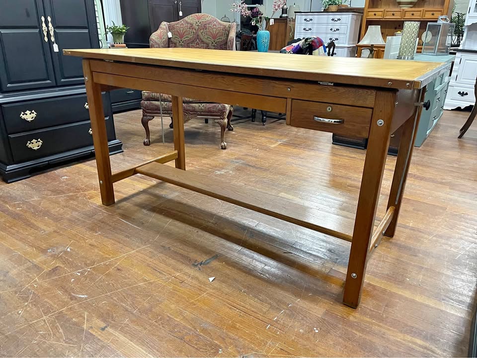 Industrial Style Kitchen Island, Dining Table or Desk