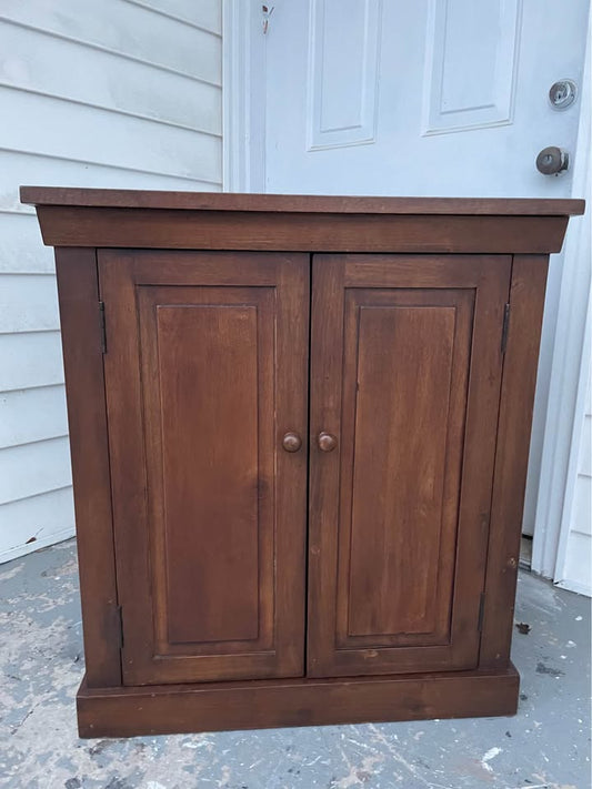 Pottery Barn Wine Cabinet