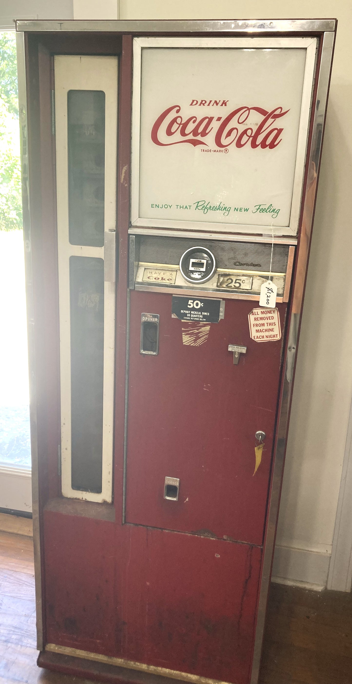 Vintage Coca-Cola Vending Machine