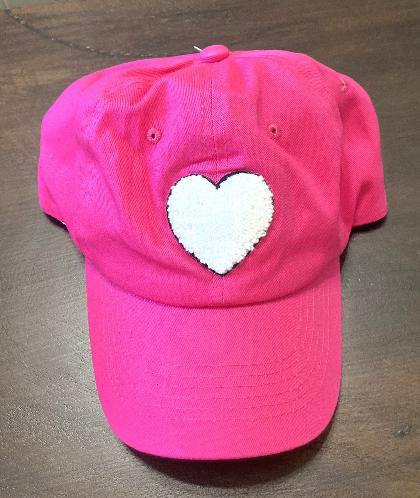 Pink Cap with Heart