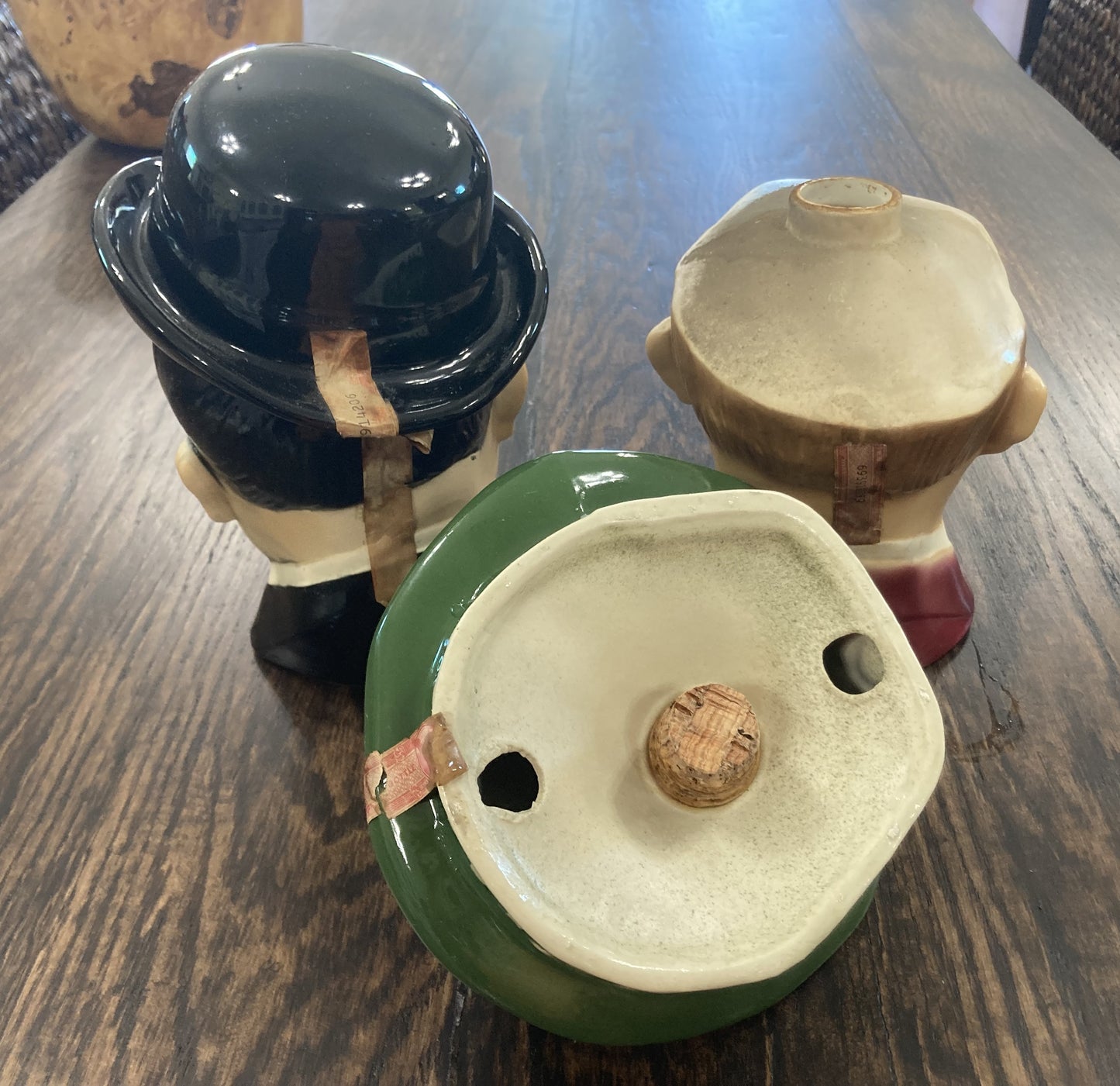 Laurel & Hardy Whiskey Bottle Set